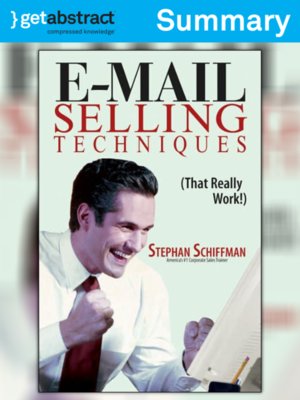 cover image of E-mail Selling Techniques (Summary)